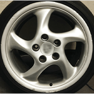 シルバー塗装 - Before